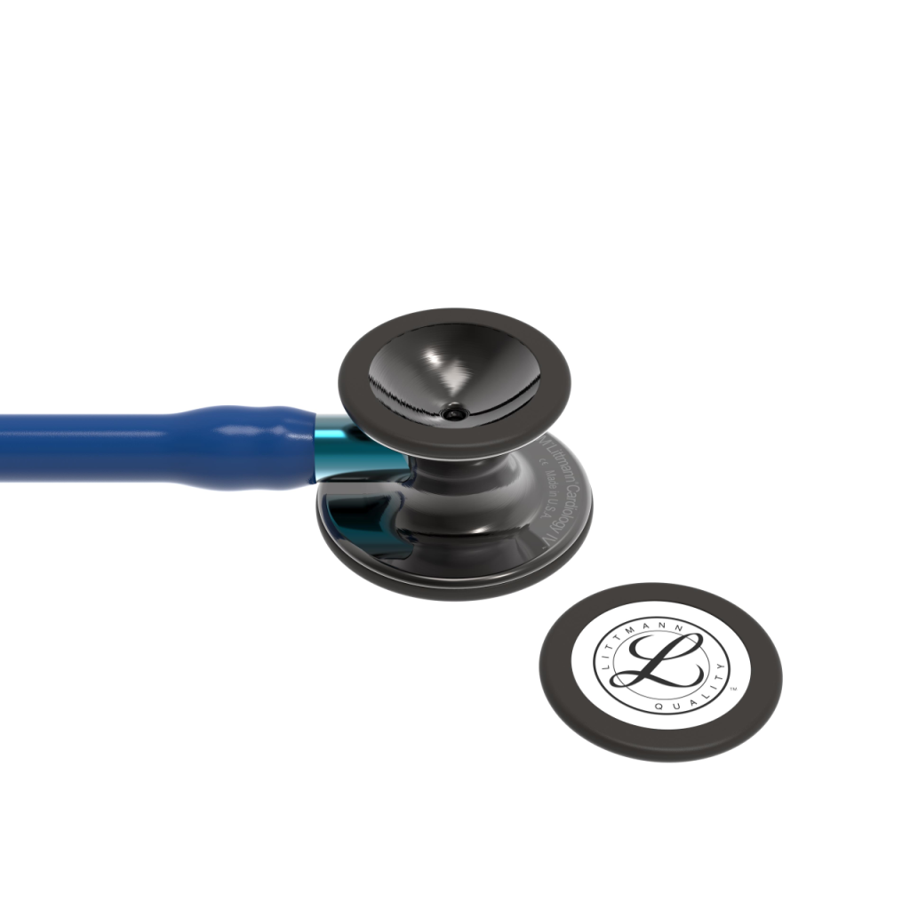 Stetoscop 3M Littmann Cardiology IV Bleumarin capsula fumurie reflexie ablastru 6202- capsula + diafragma