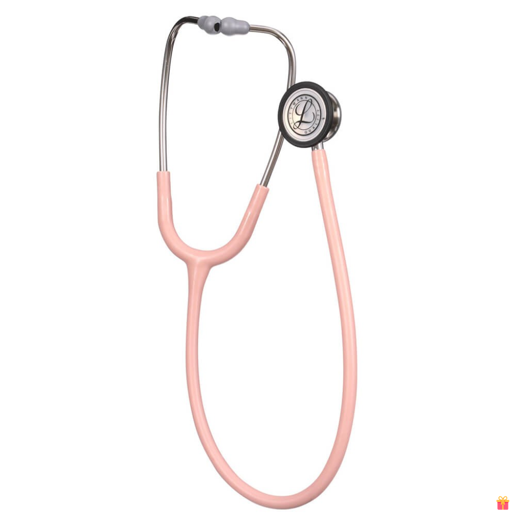 Stetoscop Littmann Classic III Roz sampanie, satinat cu capsula inox 5910C