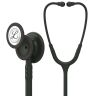 Pachet student - Stetoscop Littmann Classic III Negru cu capsula neagra 5803 + Borseta albastru perlat